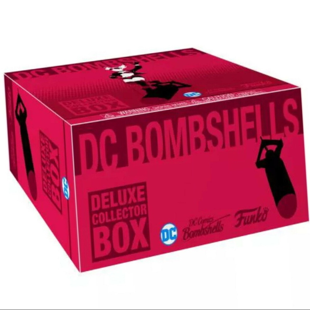 Dc bombshells collectors deluxe collector box